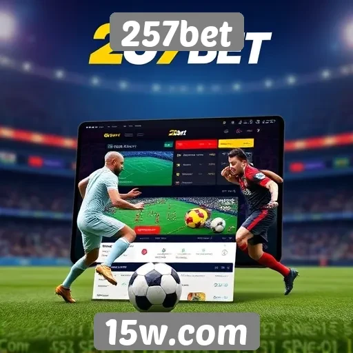 Plataforma 257bet disponibiliza apostas em esportes ao vivo